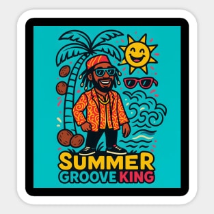 Chiji’s Summer Groove King Sticker